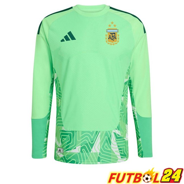 Camisetas De Futbol Argentina Portero Manga Larga Verde 2026/2027