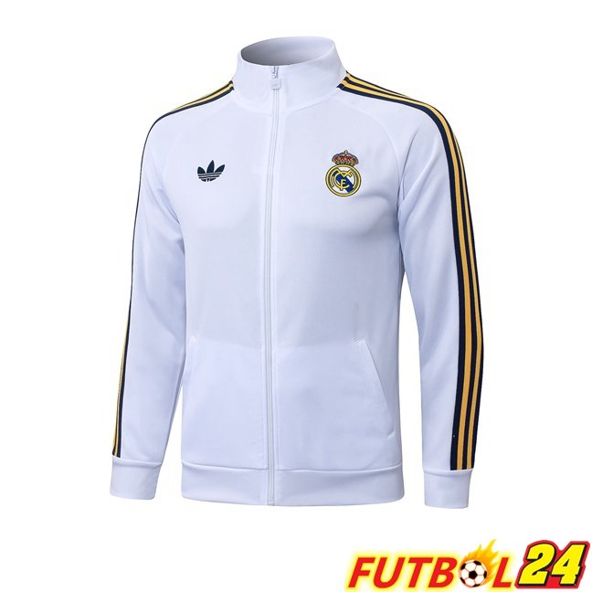 Chaquetas Futbol Real Madrid Blanco 2026/2027