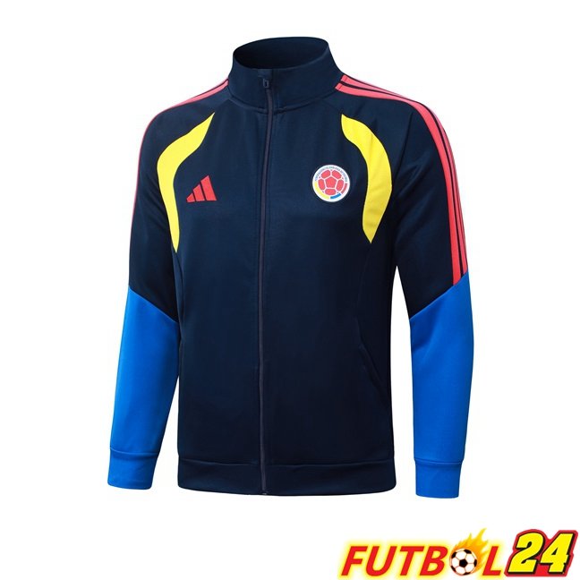 Chaquetas Futbol Colombia Azul Real 2026/2027