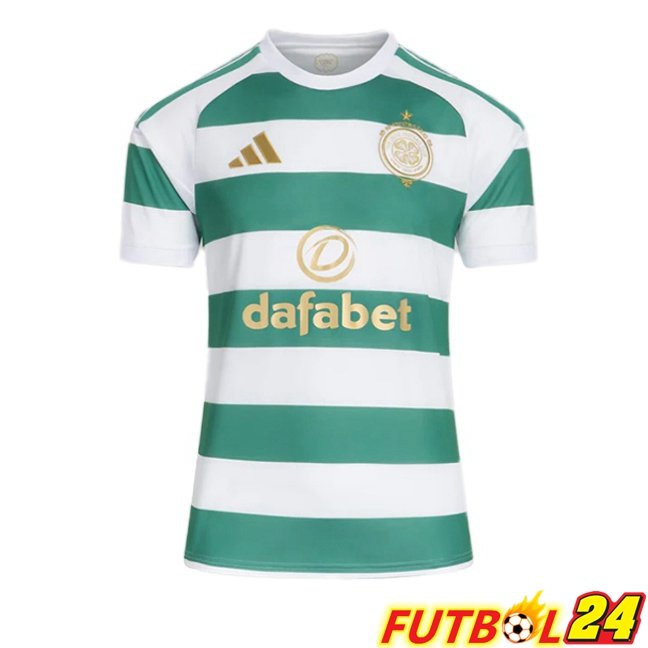 Camisetas De Futbol Celtic FC Primera Verde Blanco 2026/2027