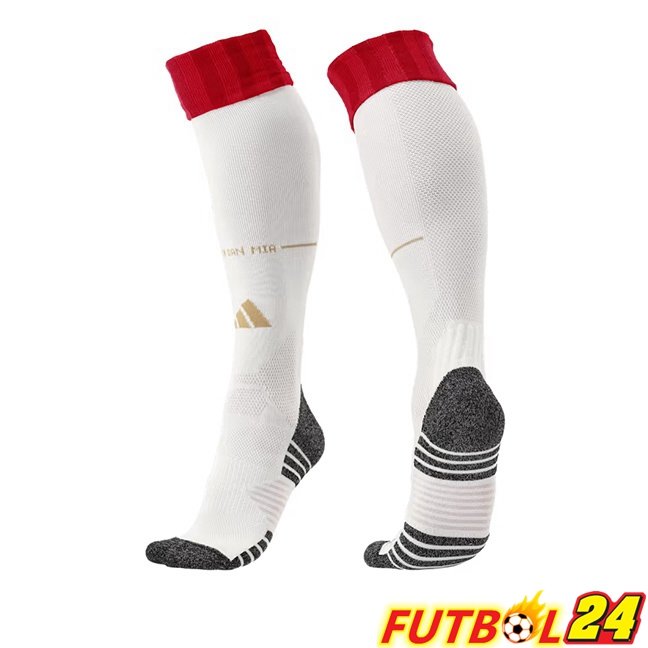 Calcetines De Futbol Bayern Munich Primera Blanco 2026/2027