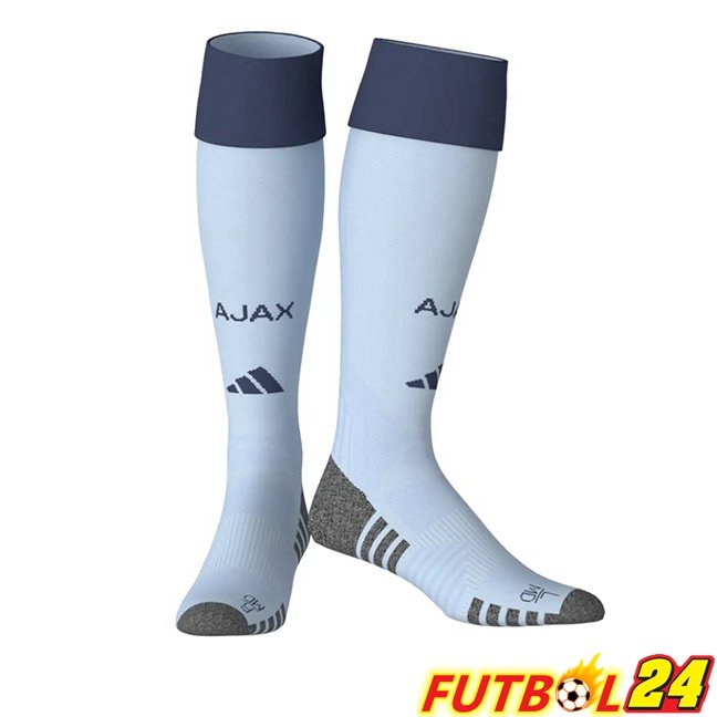 Calcetines De Futbol AFC Ajax Tercera Azul Blanco 2026/2027
