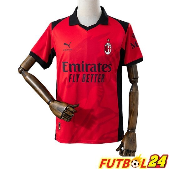 Camisetas De Futbol AC Milan Slam Jam Edition Rojo 2026/2027