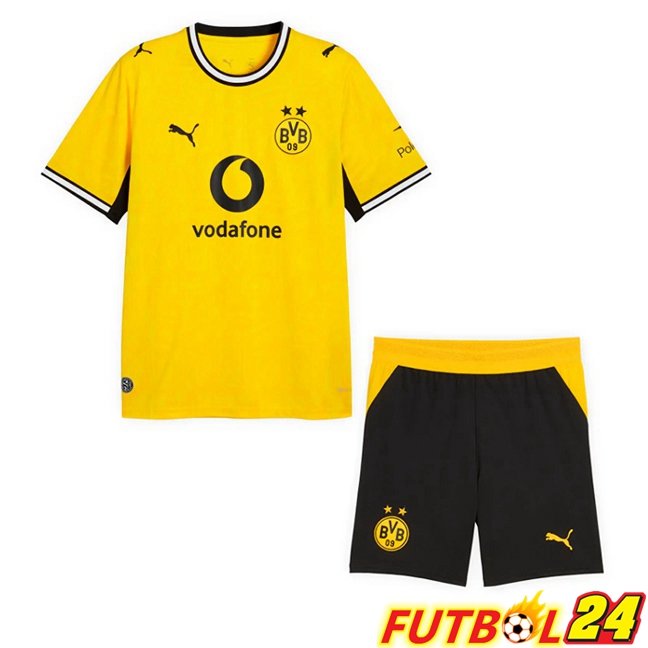 Camisetas De Futbol Dortmund BVB Ninos Primera Amarillo 2026/2027