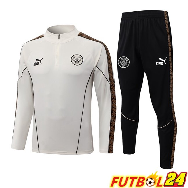 Chandal Equipos De Futbol Manchester City Blanco 2026/2027