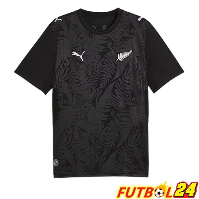 Camisetas De Futbol Nueva Zelanda Primera Negro Copa Del Mundo 2026