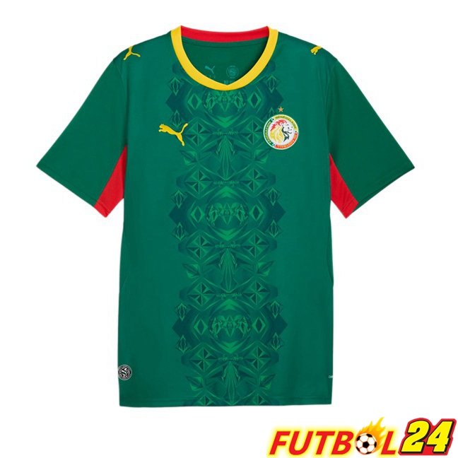 Camisetas De Futbol Senegal Segunda Verde Copa Del Mundo 2026
