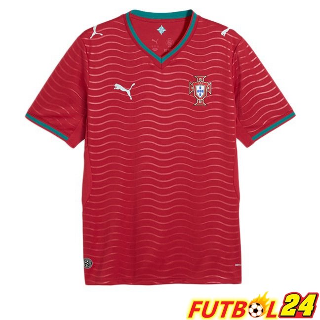 Camisetas De Futbol Portugal Primera Rojo Copa Del Mundo 2026