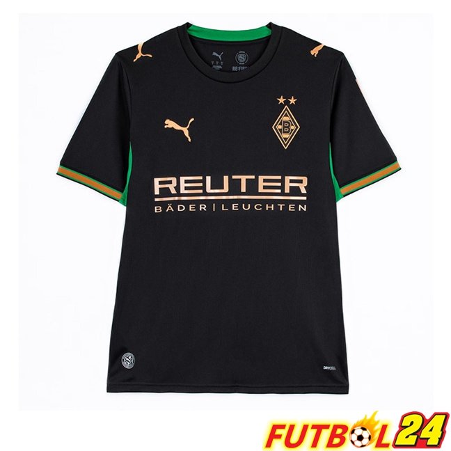 Camisetas De Futbol Monchengladbach Segunda Negro 2026/2027
