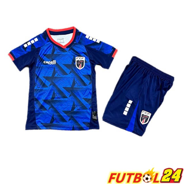 Camisetas De Futbol Cabo Verde Ninos Primera Azul 2026/2027