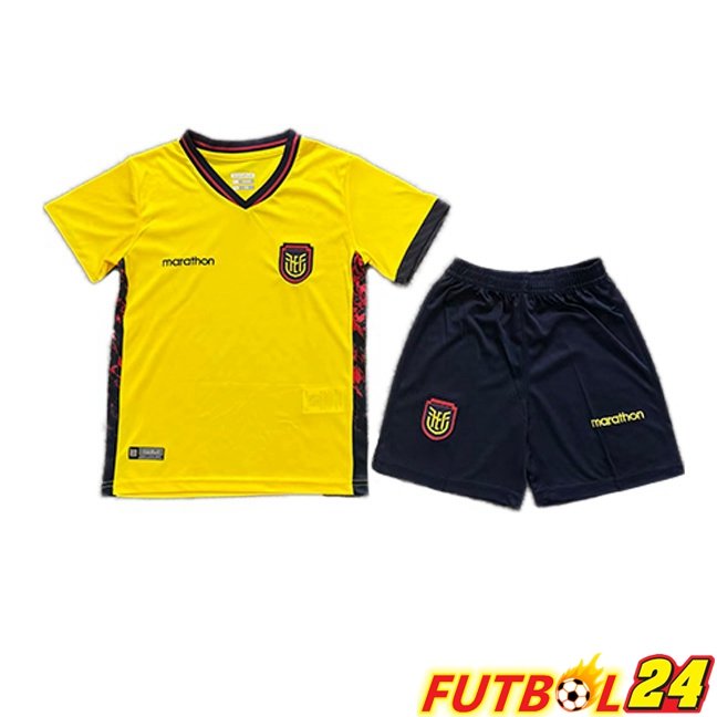 Camisetas De Futbol Ecuador Ninos Primera Amarillo 2026/2027