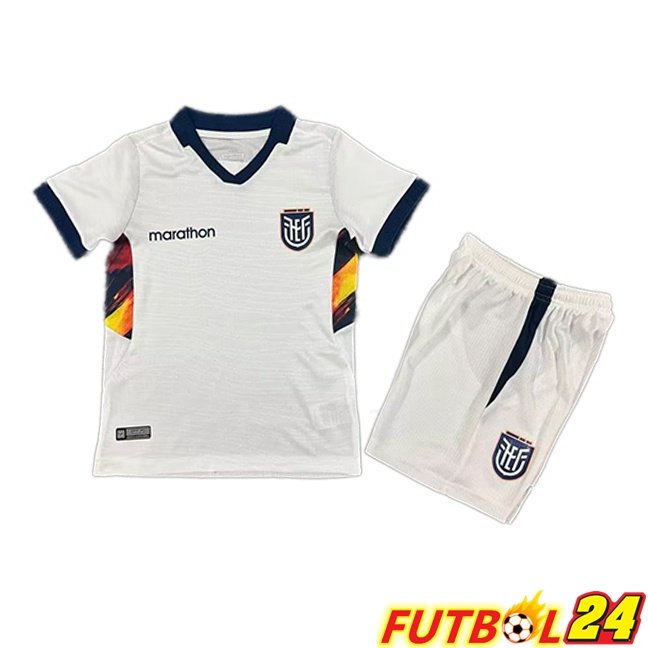 Camisetas De Futbol Ecuador Ninos Tercera Blanco 2026/2027