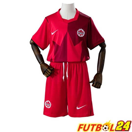 Camisetas De Futbol Canadá Ninos Primera Copa Del Mundo 2026