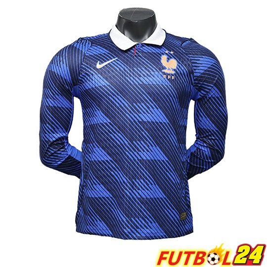Camisetas De Futbol Francia Primera Manga Larga Copa Del Mundo 2026