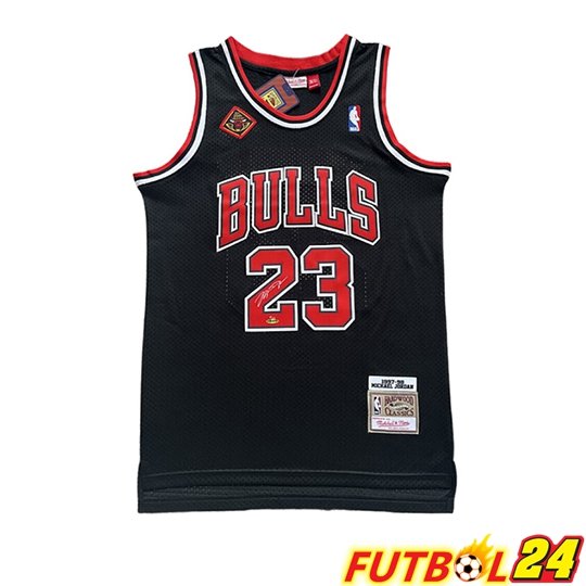 Camiseta Chicago Bulls (JORDAN #23) 2026/27 Negro/Rojo