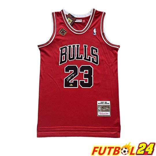 Camiseta Chicago Bulls (JORDAN #23) 2026/27 Rojo/Negro
