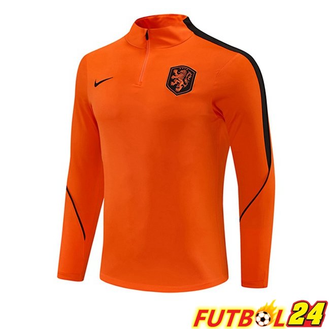 Sudadera De Entrenamiento Países Bajos Naranja 2026/2027