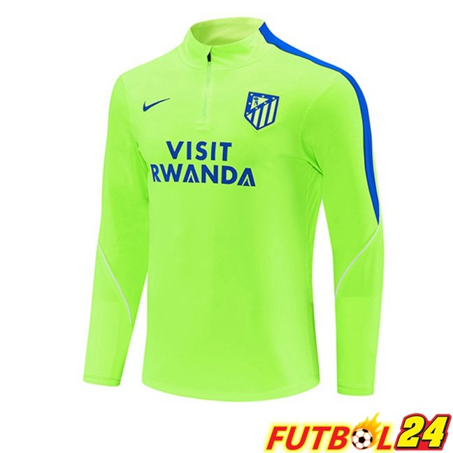 Sudadera De Entrenamiento Atletico Madrid Verde 2026/2027