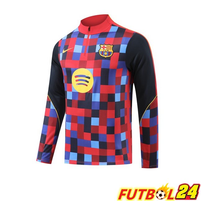 Sudadera De Entrenamiento FC Barcelona Rojo Azul 2026/2027