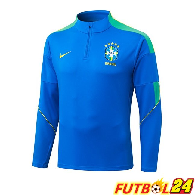 Sudadera De Entrenamiento Brasil Azul 2026/2027