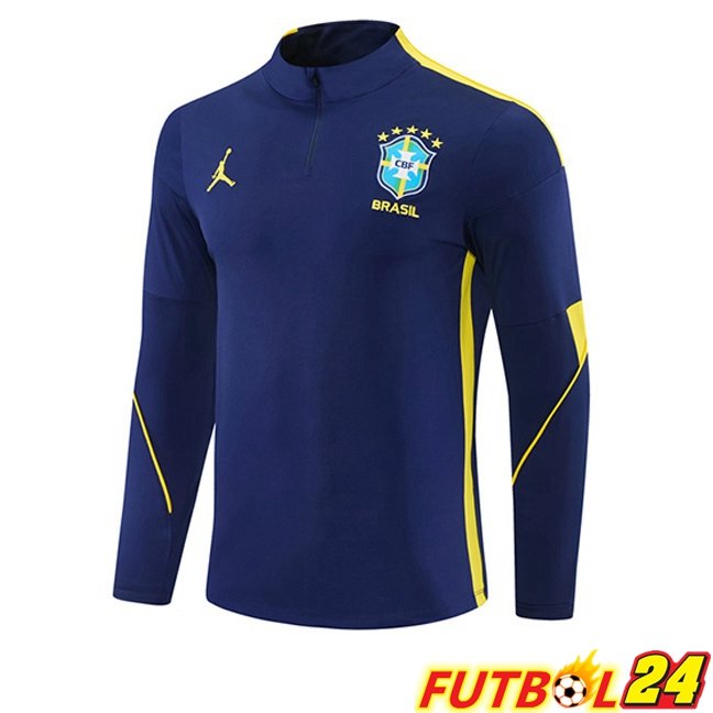 Sudadera De Entrenamiento Brasil Azul Real 2026/2027
