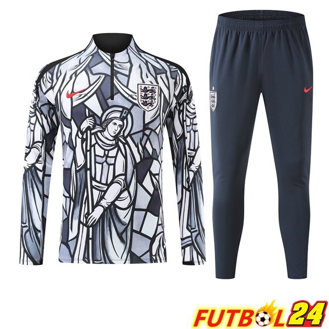 Chandal Equipos De Futbol Inglaterra Blanco Gris 2026/2027