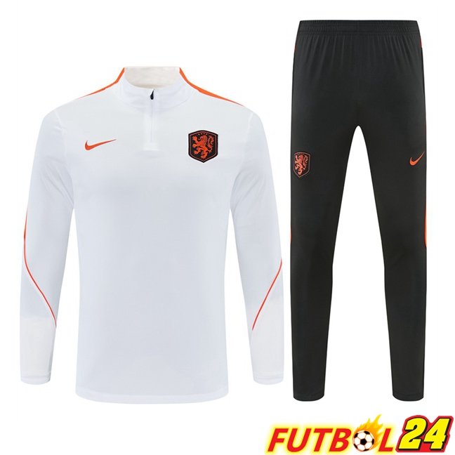 Chandal Equipos De Futbol Países Bajos Blanco 2026/2027