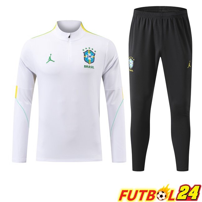 Chandal Equipos De Futbol Brasil Blanco 2026/2027