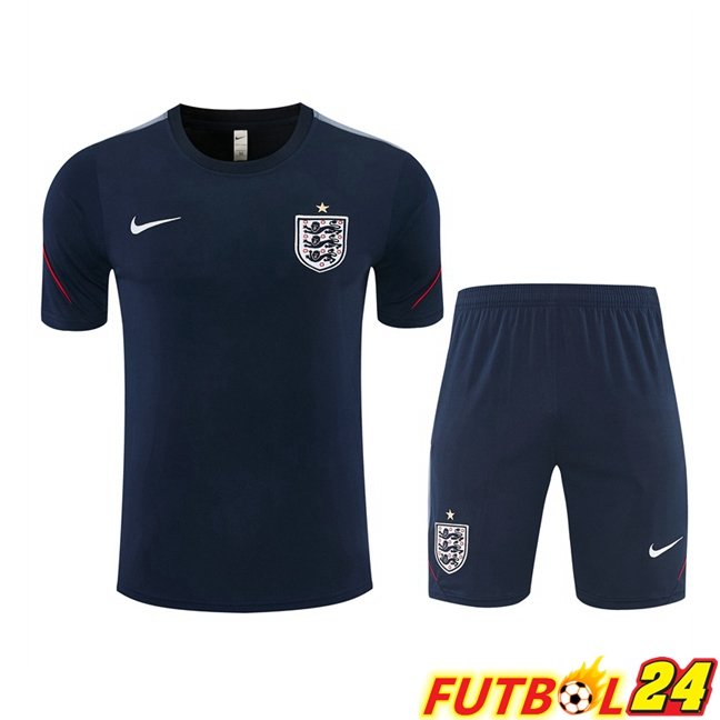 Camiseta Entrenamiento Inglaterra + Cortos Azul Real 2026/2027