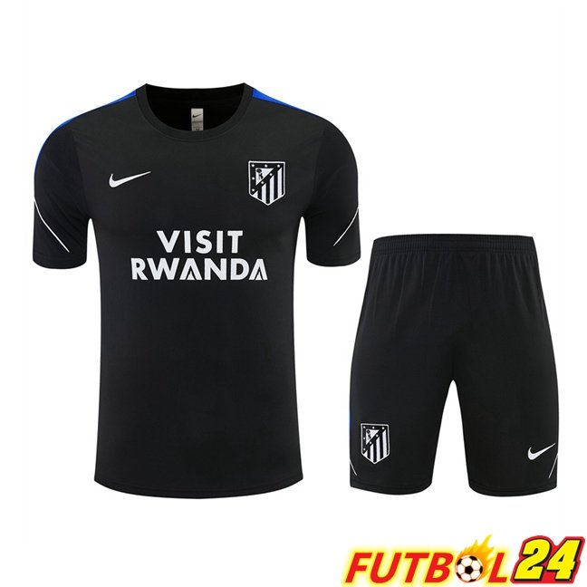 Camiseta Entrenamiento Atletico Madrid + Cortos Negro 2026/2027