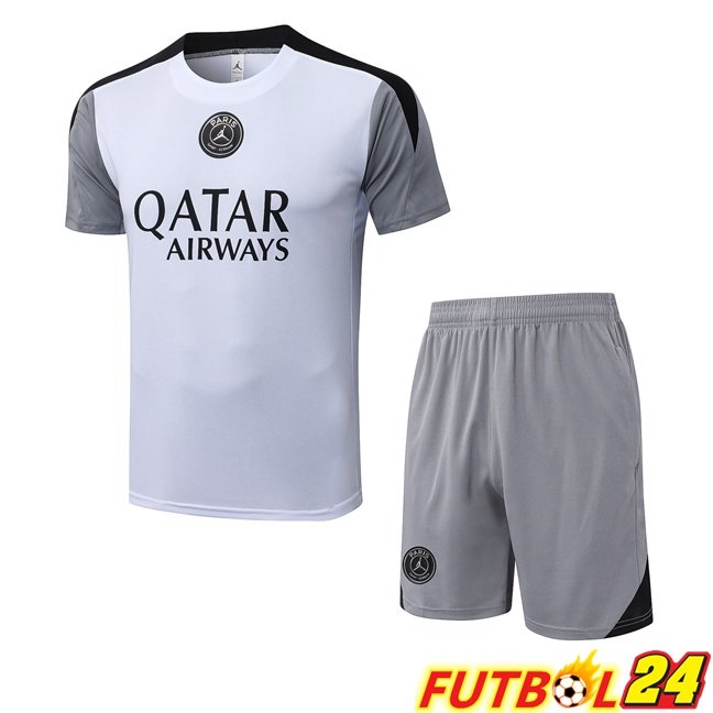 Camiseta Entrenamiento Paris PSG + Cortos Blanco 2026/2027