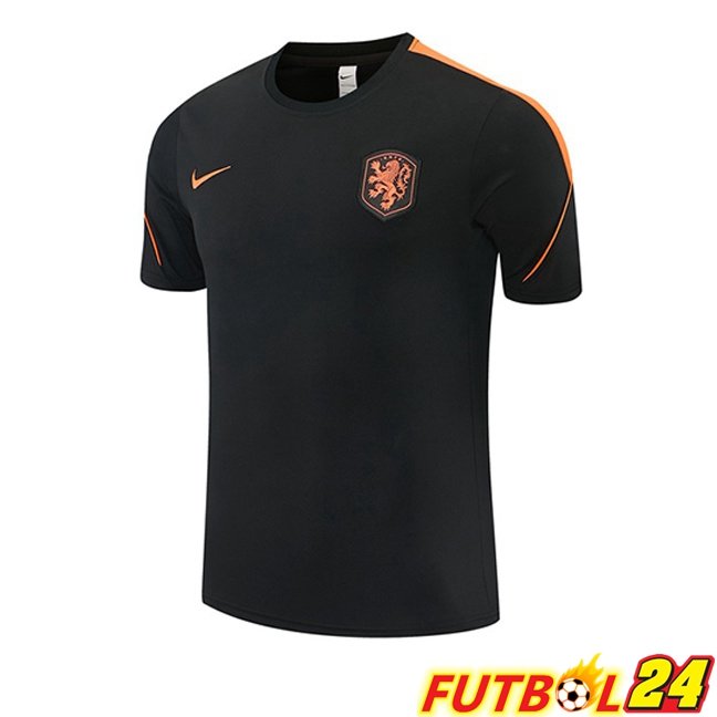 Camiseta Entrenamiento Países Bajos Negro 2026/2027
