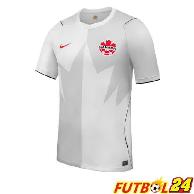 Camisetas De Futbol Canadá Tercera Gris Copa Del Mundo 2026