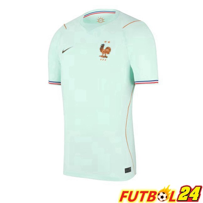 Camisetas De Futbol Francia Segunda Verde Copa Del Mundo 2026
