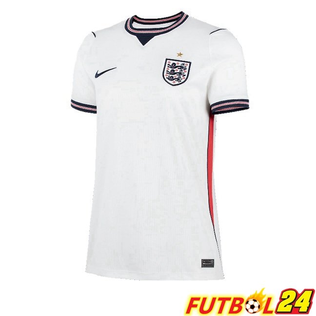 Camisetas De Futbol Inglaterra Mujer Primera Blanco Copa Del Mundo 2026