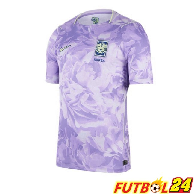 Camisetas De Futbol Corea del Sur Segunda Púrpura Copa Del Mundo 2026