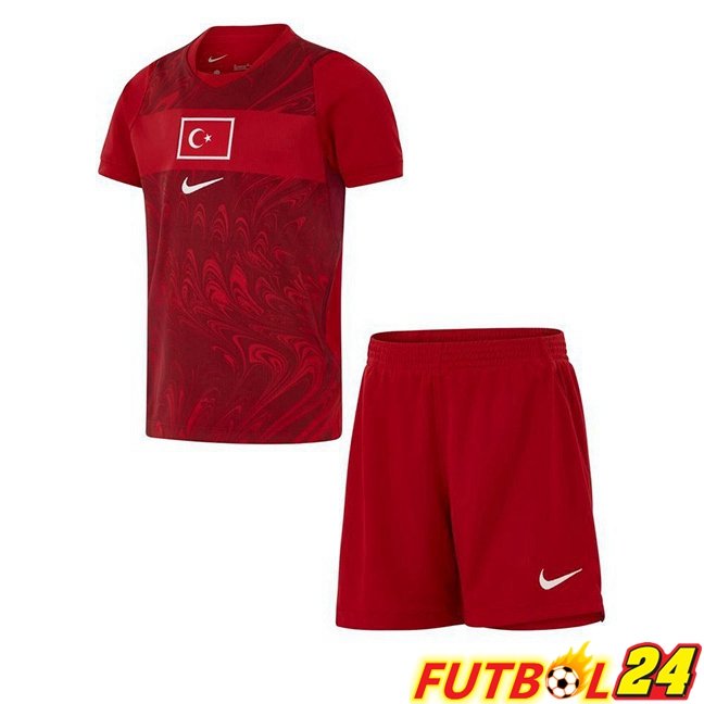 Camisetas De Futbol Turquía Ninos Primera Rojo Copa Del Mundo 2026