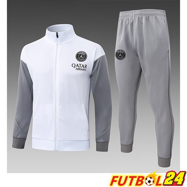 Chandal Equipos De Futbol - Chaqueta Paris PSG Ninos Blanco 2026/2027