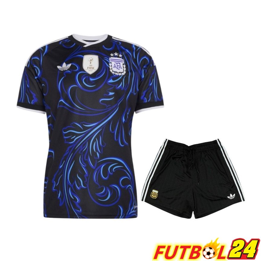 Camiseta Argentina Segunda + Cortos Copa Del Mundo 2026