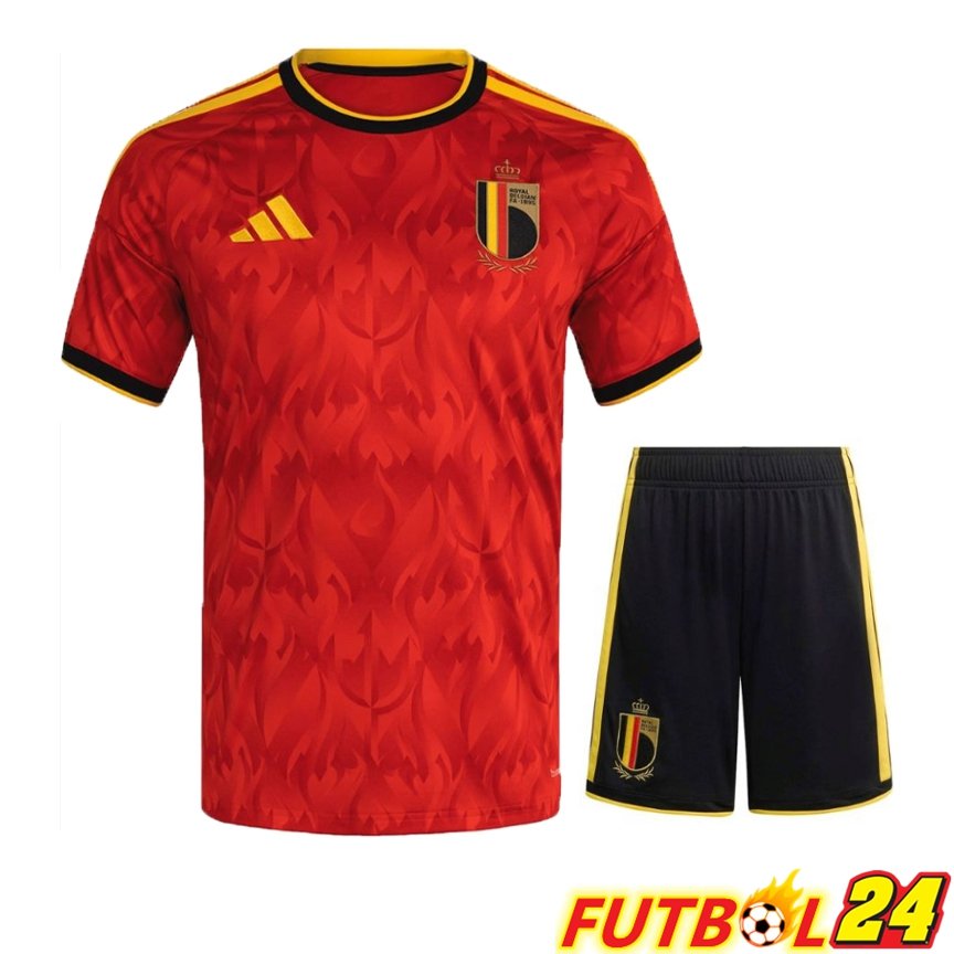 Camiseta Bélgica Primera + Cortos Copa Del Mundo 2026