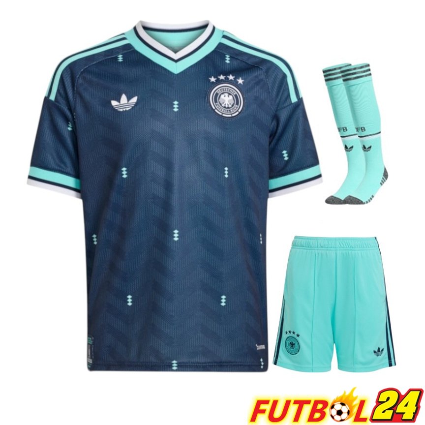 Camiseta Alemania Segunda (Cortos + Calcetines) Copa Del Mundo 2026