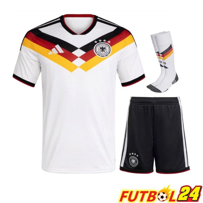 Camiseta Alemania Primera (Cortos + Calcetines) Copa Del Mundo 2026