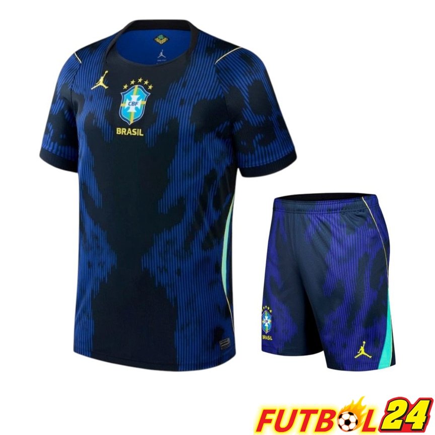 Camiseta Brasil Segunda + Cortos Copa Del Mundo 2026