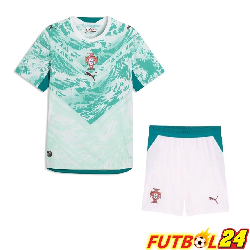 Camiseta Portugal Segunda + Cortos Copa Del Mundo 2026