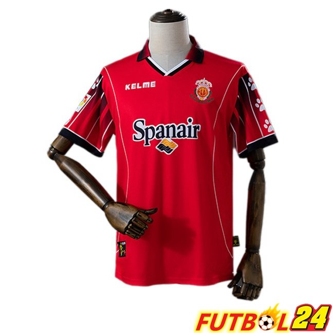 Camisetas De Futbol RCD Mallorca Retro Primera Rojo 1997-1999