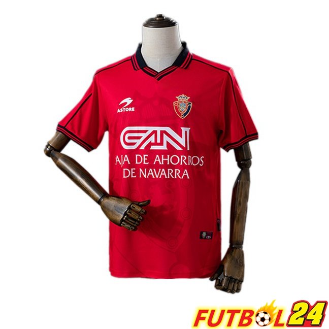 Camisetas De Futbol CA Osasuna Retro Primera Rojo 1998-2000