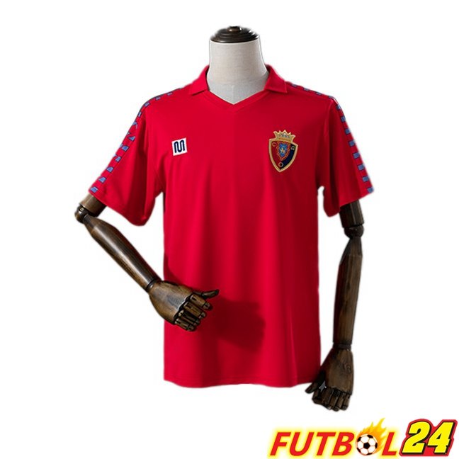 Camisetas De Futbol CA Osasuna Retro Primera Rojo 1983-1984