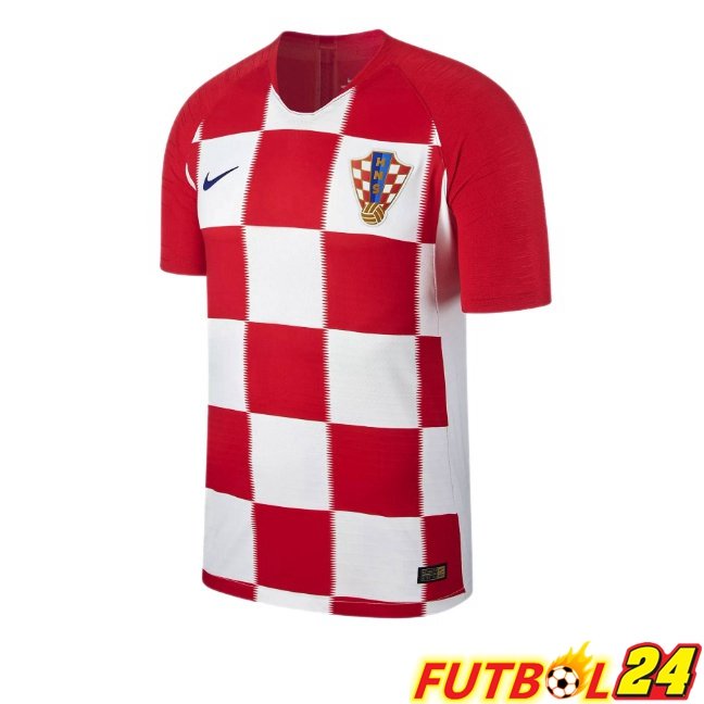 Camisetas De Futbol Croacia Retro Primera Rojo Blanco 2018