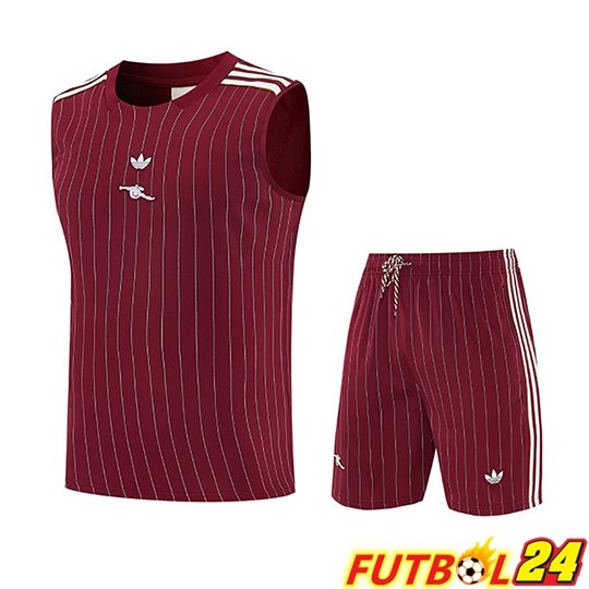Chalecos De Futbol Arsenal Rojo/Blanco 2026/2027 -02