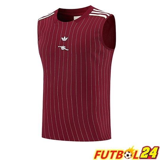 Chalecos De Futbol Arsenal Rojo/Blanco 2026/2027 -02